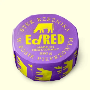 Stek rzeźnika wołowy w sosie pieprzowym 270g EDRed
