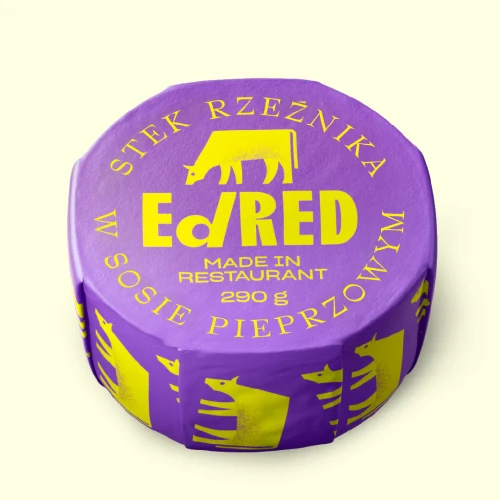 Stek rzeźnika wołowy w sosie pieprzowym 270g EDRed