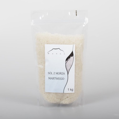 Sól z Morza Martwego do kąpieli i inhalacji 1kg Nanga