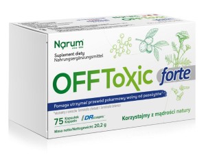 Detox OffToxic Forte pełna kuracja 80 kapsułek Narum