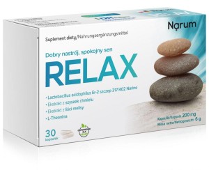 Probiotyk RELAX 30 kapsułek Narum
