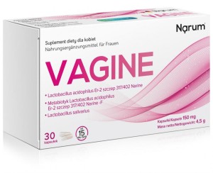 Probiotyk VAGINE dla kobiet 30 kapsułek Narum