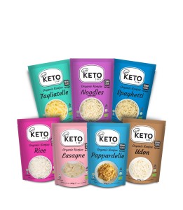 Zestaw makaronów KETO CHEF 7 rodzajów ekologicznych bez glutenu/zapachu