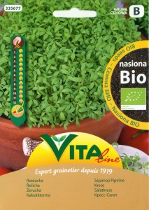 Kiełki nasion rzeżuchy BIO 4g Vita Line