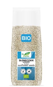 Słonecznik łuskany bezglutenowy BIO 800g BioPlanet