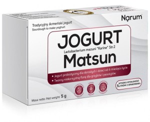 Zakwaski do jogurtu Matsun 5x1l Narum