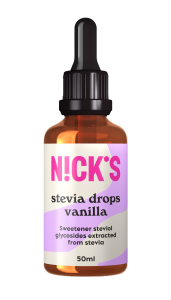 Słodzik w kropelkach Stevia DROPS Vanilla 50ml Nick's