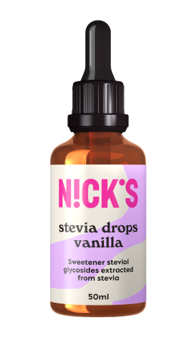 Słodzik w kropelkach Stevia DROPS Vanilla 50ml Nick's