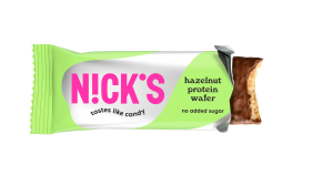 Wafelek proteinowy Wafer Hazelnut Protein Bar bez cukru 40g Nick's