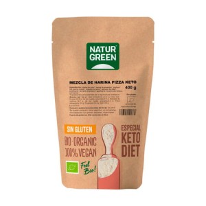 Mieszanka Keto Pizza bezglutenowa BIO 400g Naturgreen