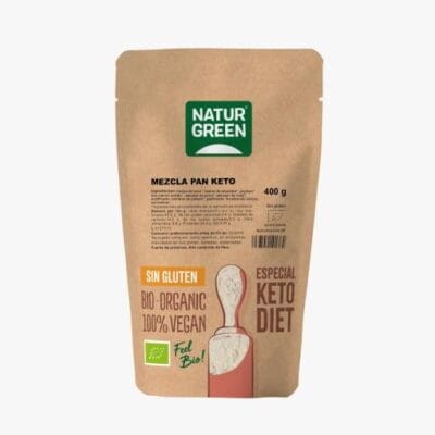Mieszanka Keto chleb bezglutenowa BIO 400g Naturgreen