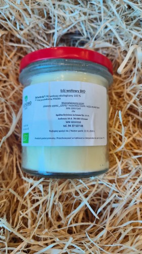 Łój Wołowy ekologiczny BIO 260g Juchowo  Farm