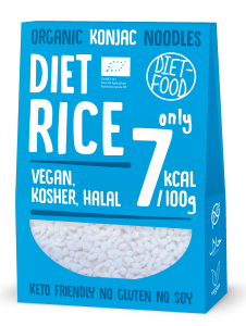 Makaron Konjac DIET-FOOD 385g/300g Rice BIO bezglutenowy
