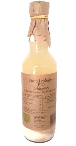 Żur orkiszowy BIO niepasteryzowany od rolnika 500ml EkoWital