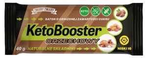  Baton KETO Booster orzechowy 40g Zmiany Zmiany