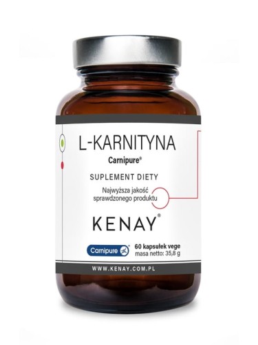 L-karnityna Carnipure 500mg 60 kapsułek Kenay