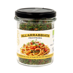 All'Arrabbiata przyprawa włoska w słoiku bezglutenowa BIO 55g BIO Pięć Przemian