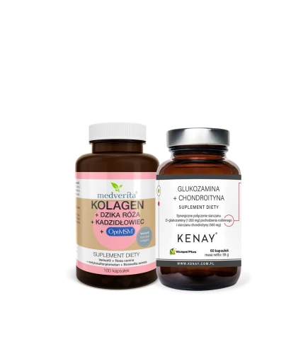 Zestaw na stawy (kolagen +glukozamina+chondroityna)