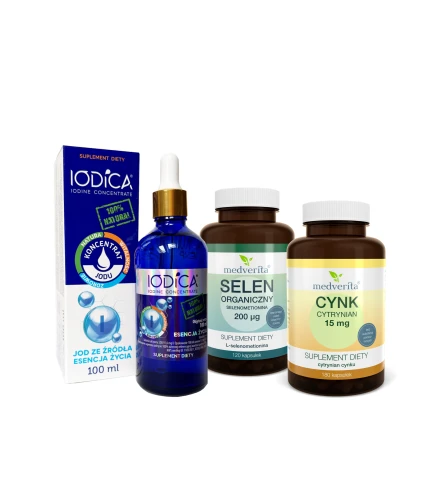 Zestaw suplementów na tarczycę