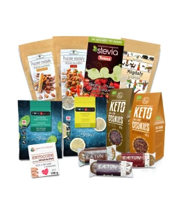 Zestaw przekąsek keto na słodko 