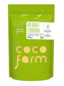 Mąka łubinowa Low Carb BIO 500g  CocoFarm