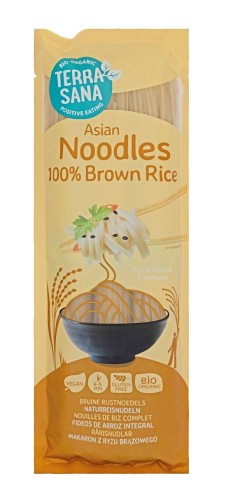 Makaron z ryżu brązowego Noodle Spaghetti bezglutenowy BIO 250g