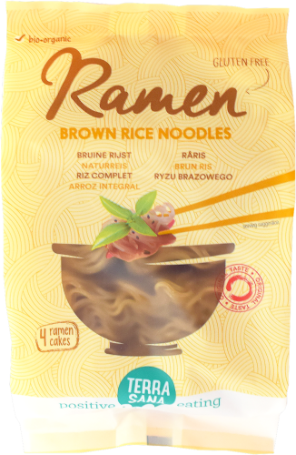 Makaron RAMEN z ryżu brązowego bezglutenowy BIO 280g 