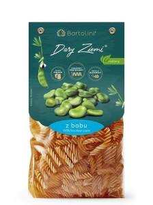 Makaron Proteinowy z bobu świderki 250g Bartolini
