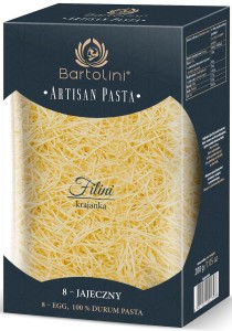 Makaron krajanka 8-jajeczny Artisan Pasta 200g Bartolini