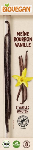 Wanilia laska bezglutenowa w tubie Bourbon BIO 2 sztuki  BioVegan