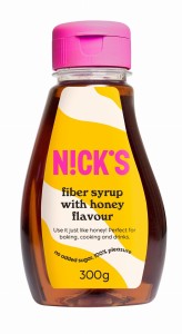 Syrop błonnikowy miodowy Fiber Syrup 300g Nick's 