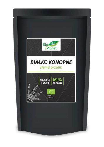 Białko konopne Duże BIG PACK 500g BIO BioPlanet