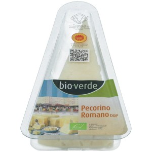 Ser Pecorino Romano twarty 125g BIO Verde DOP