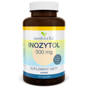 Witamina B8 inozytol 500mg 120kaps/72g Medverita