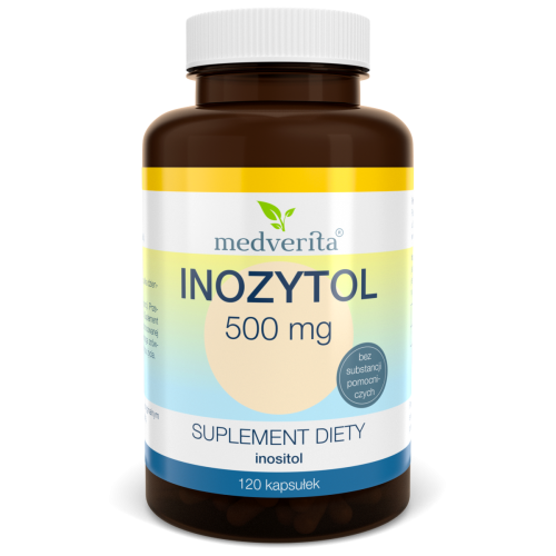 Witamina B8 inozytol 500mg 120kaps/72g Medverita