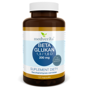  Beta Glukan 1,3 / 1,6 D 120 kaps/42g 200mg Medverita
