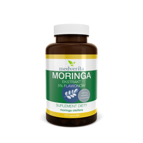 Moringa ekstrakt 120kaps/62,4g Medverita