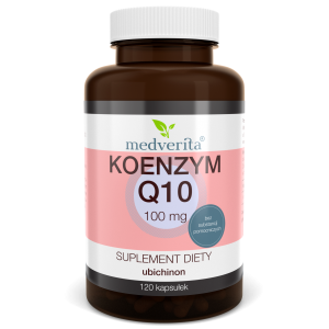  Koenzym Q10 ubichinon 120 kaps/26,4g Medverita