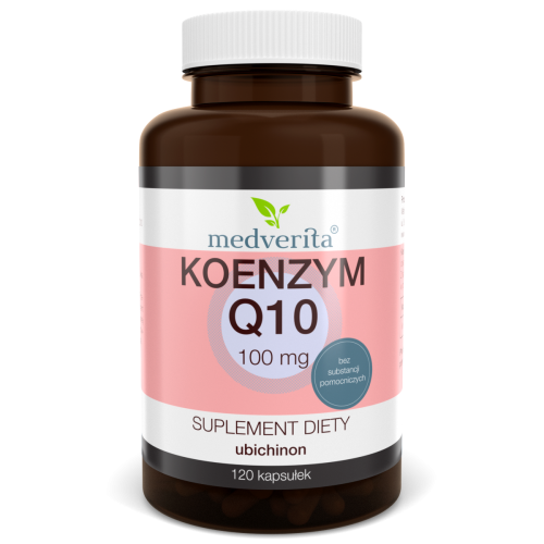  Koenzym Q10 ubichinon 120 kaps/26,4g Medverita