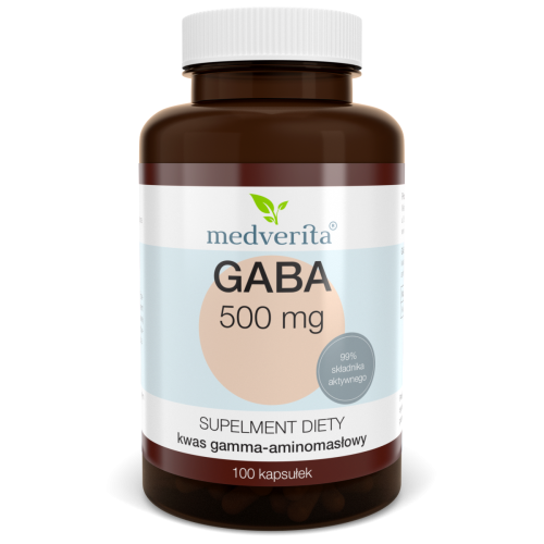  GABA 500mg 100kaps/62g Medverita