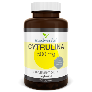  Cytrulina L-cytrulina 500mg 120 kaps/72g Medverita