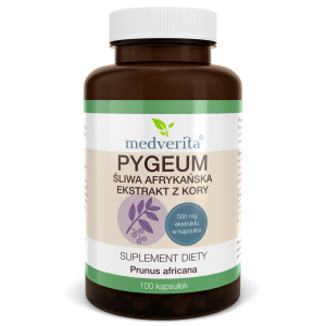Pygeum śliwa afrykańska 100kapsułek/62g Medverita