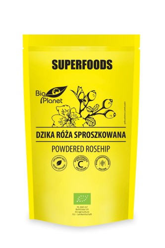 Dzika róża sproszkowana BIO 150g BioPlanet
