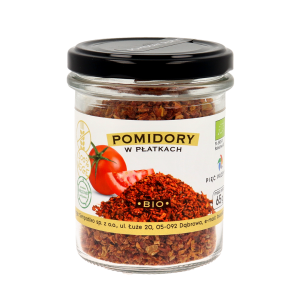  Pomidory w płatkach bezglutenowe BIO 60g Pięć Przemian