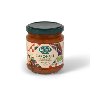 Caponata włoski sos z bakłażana BIO 200g LaBioIdea