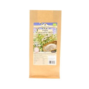 Mąka gryczana Biała bezglutenowa BIO 1kg Pięć Przemian