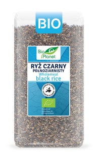 Ryż czarny pełnoziarnisty europejski BIO 500g Bio Planet