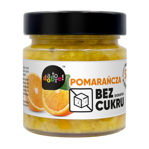 Konfitura pomarańcza bez cukru 195g  AToDobre