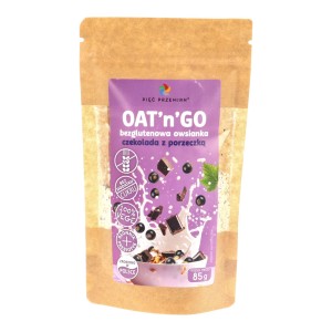 Owsianka czekolada z porzeczką bezglutenowa 85g Pięć Przemian