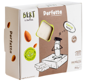 SERopodobny produkt wegański PerFetta typu feta z migdałów i nerkowców BIO 150g Bert